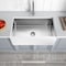 Anzzi Apollo 36" Farmhouse Solid Surface Kitchen Sink K-AZ271-A1 - alternate 9